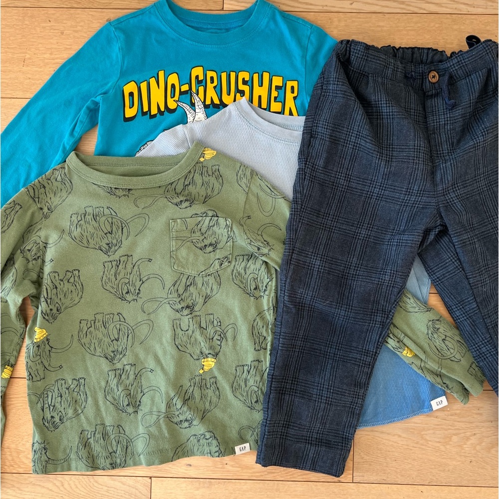 Boy 4T clothes bundle.